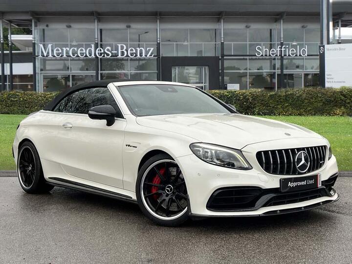 Mercedes-Benz C Class 4.0 C63 V8 BiTurbo AMG S (Premium Plus) Cabriolet SpdS MCT Euro 6 (s/s) 2dr