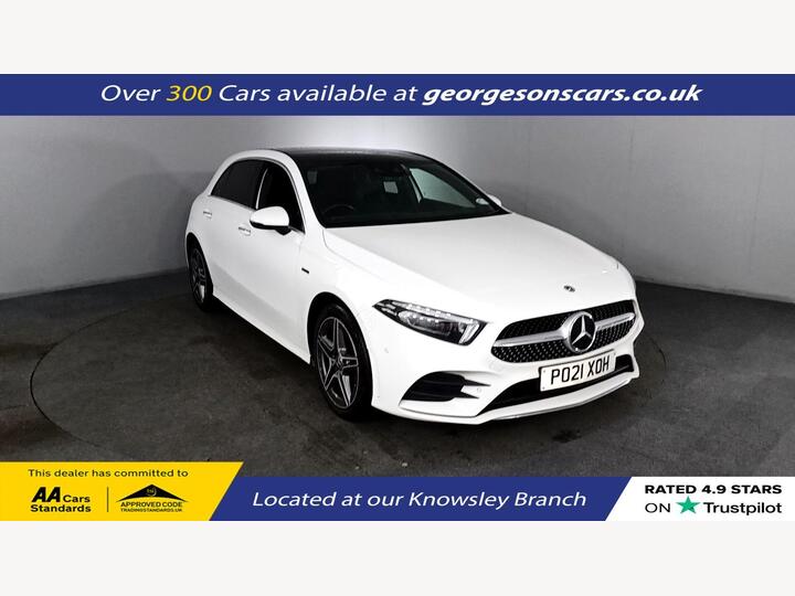Mercedes-Benz A-CLASS 1.3 A250e 15.6kWh AMG Line (Premium Plus 2) 8G-DCT Euro 6 (s/s) 5dr