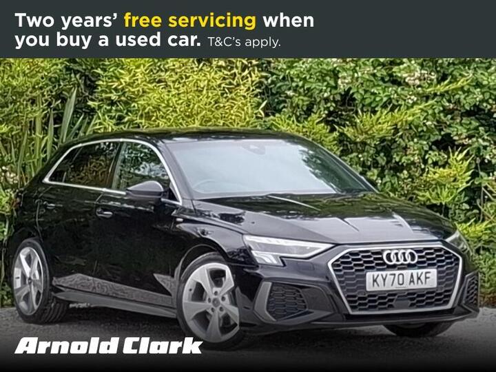 Audi A3 2.0 TDI 35 S Line Sportback S Tronic Euro 6 (s/s) 5dr