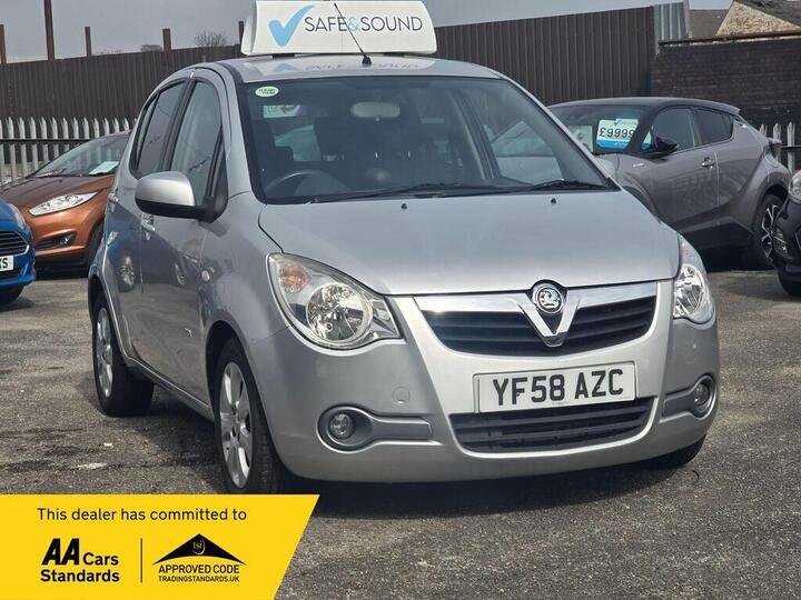 Vauxhall Agila 1.2 16V Design Auto Euro 4 5dr Vauxhall Agila 1.2 16V Design Auto Euro 4 5dr