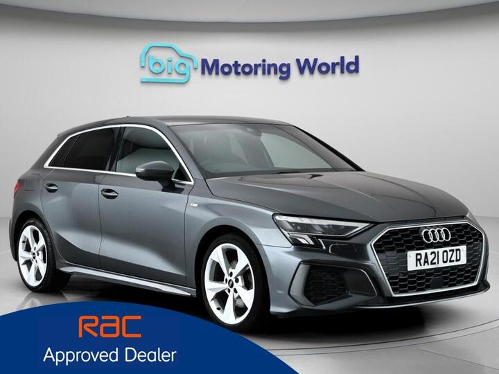 Audi A3 1.0 TFSI 30 S Line Sportback S Tronic Euro 6 (s/s) 5dr