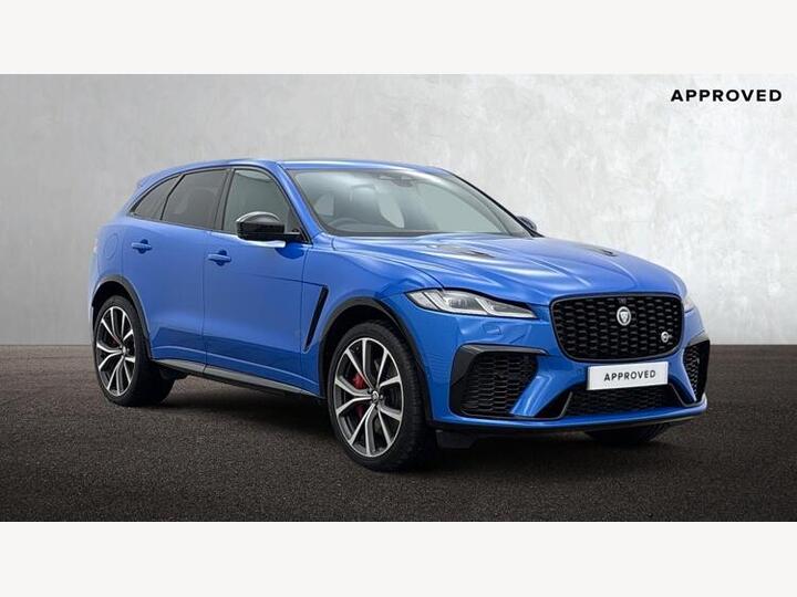 Jaguar F-PACE 5.0 P575 V8 SVR 575 Edition Quickshift AWD Euro 6 (s/s) 5dr Jaguar F-PACE 5.0 P575 V8 SVR 575 Edition Quickshift AWD Euro 6 (s/s) 5dr