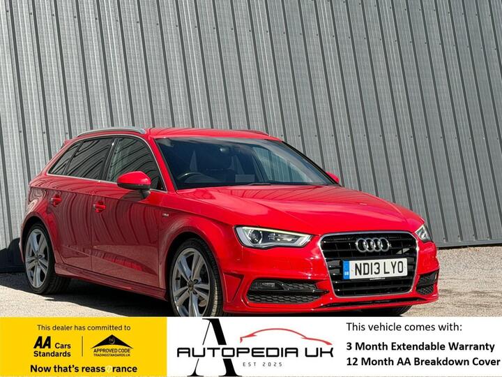 Audi A3 1.4 TFSI CoD S Line Sportback Euro 6 (s/s) 5dr