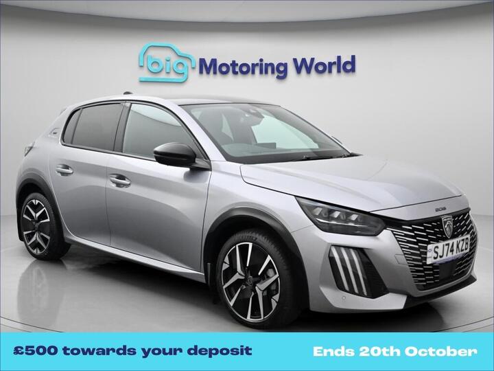 Peugeot 208 1.2 PureTech GT Euro 6 (s/s) 5dr