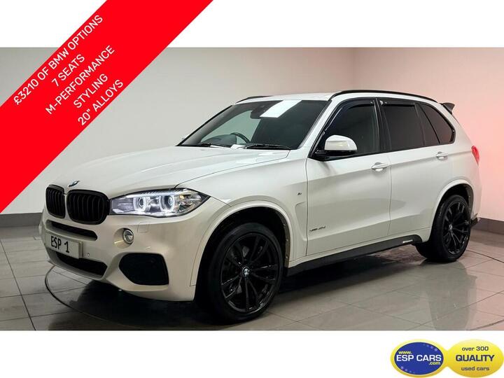 BMW X5 3.0 40d M Sport Auto XDrive Euro 6 (s/s) 5dr