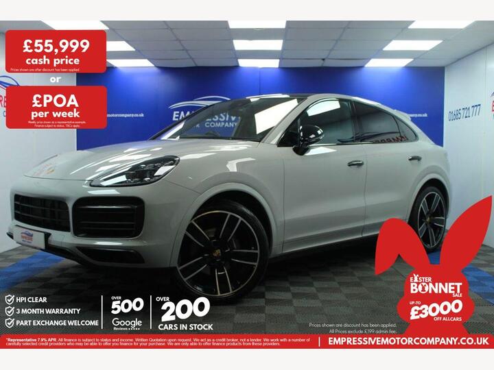 Porsche CAYENNE 3.0T V6 Platinum Edition TiptronicS 4WD Euro 6 (s/s) 5dr Porsche CAYENNE 3.0T V6 Platinum Edition TiptronicS 4WD Euro 6 (s/s) 5dr