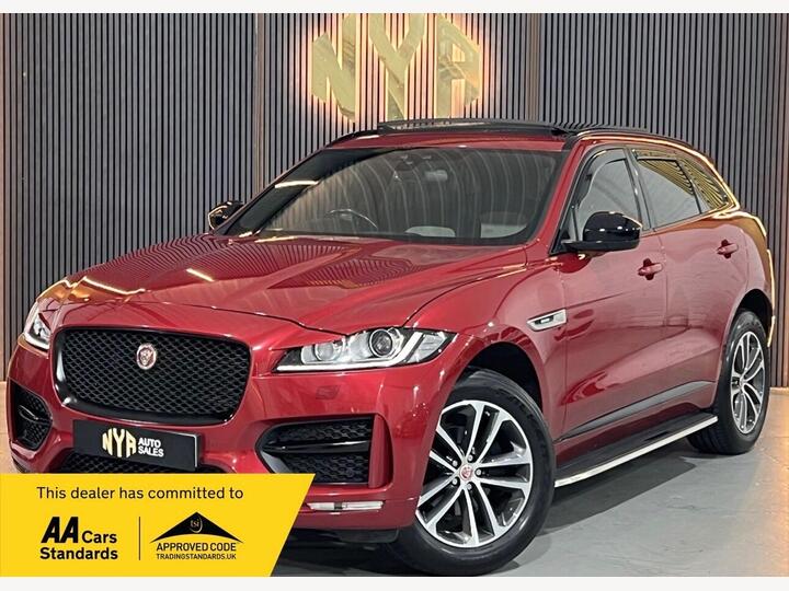 Jaguar F-PACE 2.0 D180 R-Sport Auto AWD Euro 6 (s/s) 5dr
