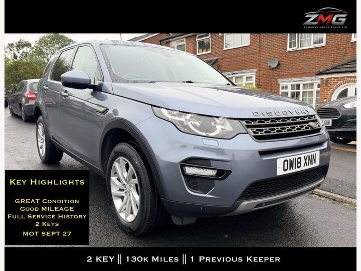 Land Rover DISCOVERY SPORT 2.0 TD4 SE Tech Auto 4WD Euro 6 (s/s) 5dr