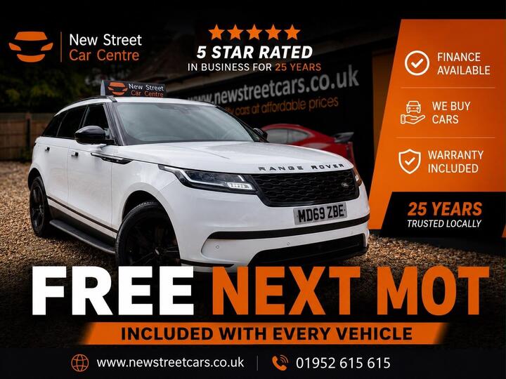 Land Rover Range Rover Velar 2.0 D180 Auto 4WD Euro 6 (s/s) 5dr