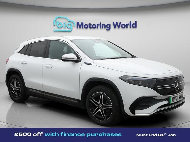 Mercedes-Benz EQA EQA 350 66.5kWh AMG Line Auto 4MATIC 5dr