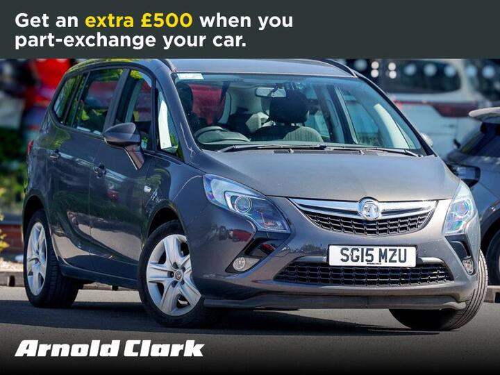 Vauxhall Zafira Tourer 1.8 16V Exclusiv Euro 5 5dr
