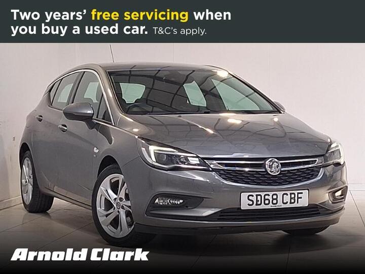 Vauxhall Astra 1.6i Turbo SRi Euro 6 (s/s) 5dr