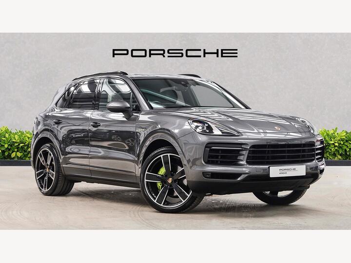 Porsche Cayenne 3.0 V6 E-Hybrid 14.1kWh TiptronicS 4WD Euro 6 (s/s) 5dr (3.6kW Charger) Porsche Cayenne 3.0 V6 E-Hybrid 14.1kWh TiptronicS 4WD Euro 6 (s/s) 5dr (3.6kW Charger)