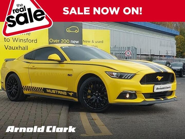 Ford Mustang 5.0 V8 GT Fastback Euro 6 2dr