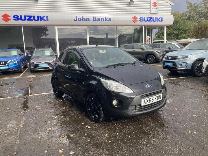 Ford Ka 1.2 Zetec Black Edition Euro 6 (s/s) 3dr