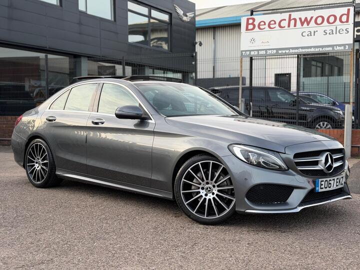 Mercedes-Benz C Class 2.0 C200 AMG Line (Premium) G-Tronic+ Euro 6 (s/s) 4dr
