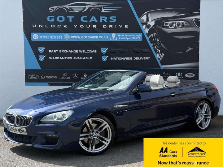 BMW 6 Series 3.0 640d M Sport Auto Euro 5 (s/s) 2dr