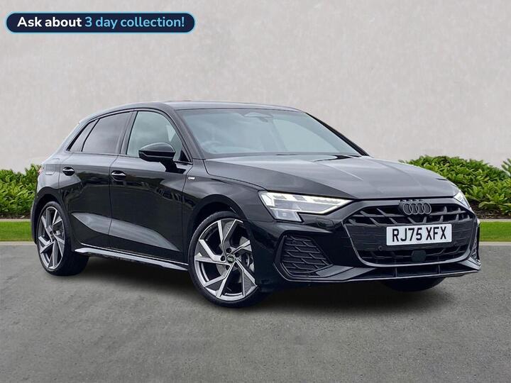 Audi A3 2.0 TDI Black Edition Sportback S Tronic Euro 6 (s/s) 5dr
