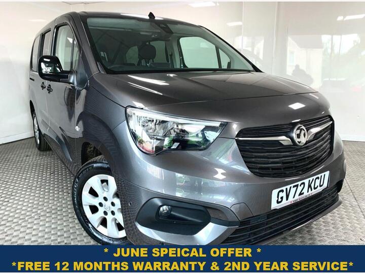 Vauxhall COMBO LIFE 1.5 Turbo D SE XL MPV Euro 6 (s/s) 5dr (7 Seat) Vauxhall COMBO LIFE 1.5 Turbo D SE XL MPV Euro 6 (s/s) 5dr (7 Seat)