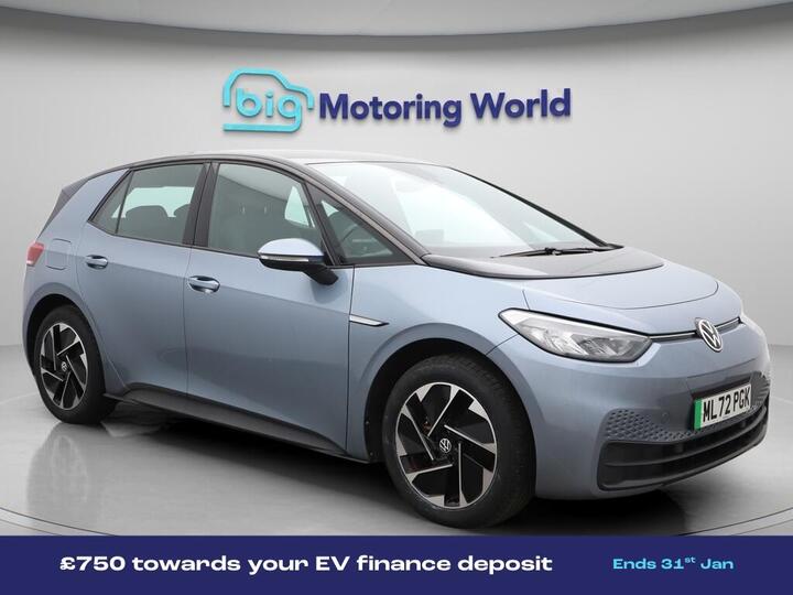 Volkswagen ID.3 Pure Performance 45kWh Life Auto 5dr