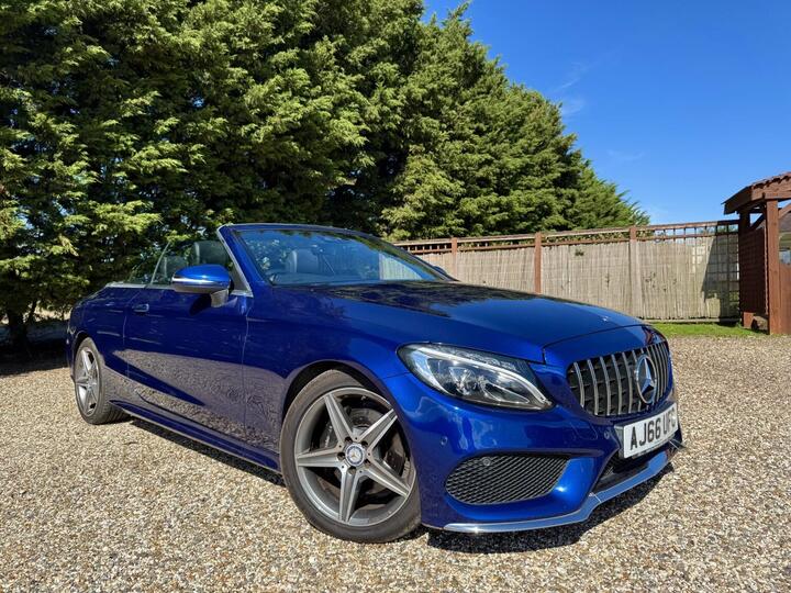 Mercedes-Benz C CLASS 2.1 C220d AMG Line Cabriolet G-Tronic+ Euro 6 (s/s) 2dr