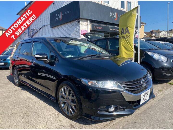Honda ODYSSEY 2.4 Automatic Petrol 7 Seater Black 5dr GENUINE LOW MILEAGE/ 7 SEATER