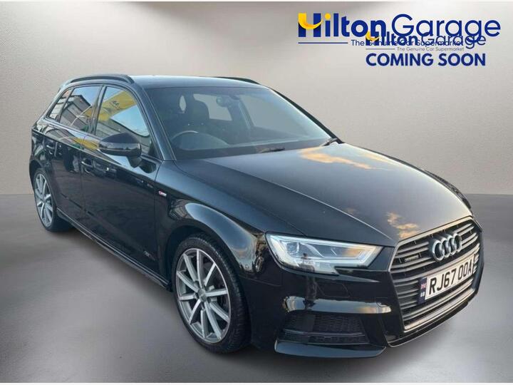Audi A3 2.0 TFSI Black Edition Sportback S Tronic Quattro Euro 6 (s/s) 5dr