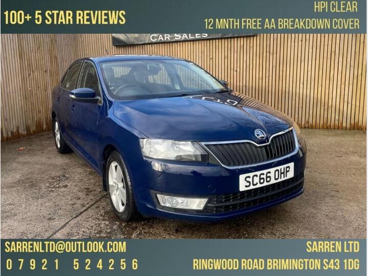 Skoda Rapid 1.6 TDI SE Euro 6 (s/s) 5dr