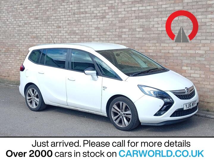 Vauxhall ZAFIRA TOURER 1.6 CDTi EcoFLEX SRi Euro 6 (s/s) 5dr