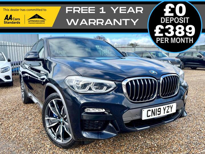 BMW X4 2.0 20d M Sport X Auto XDrive Euro 6 (s/s) 5dr