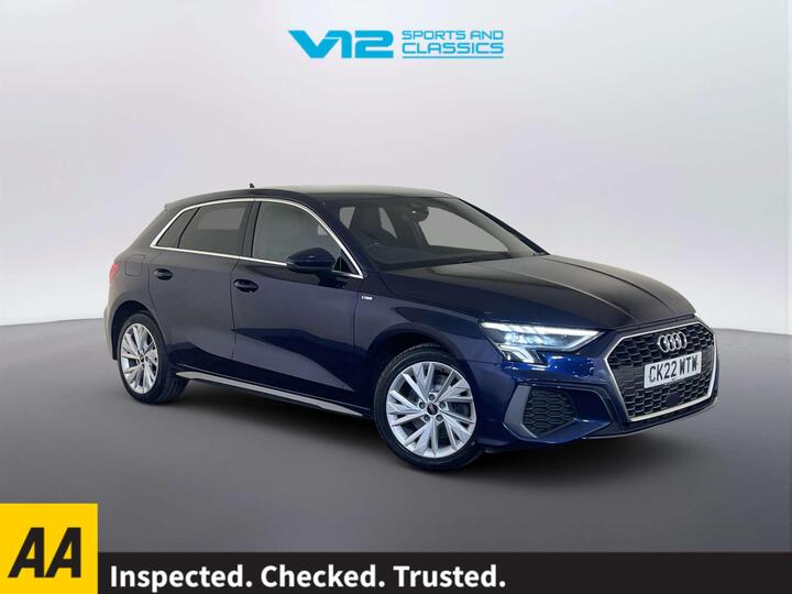 Audi A3 1.4 TFSIe 40 S Line Sportback S Tronic Euro 6 (s/s) 5dr 13kWh