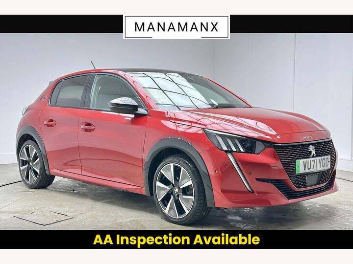 Peugeot E-208 50kWh GT Premium Auto 5dr