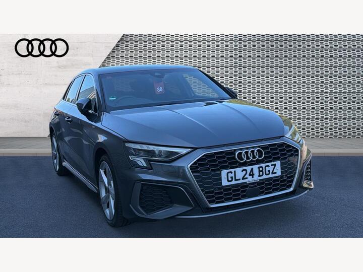 Audi A3 1.0 TFSI 30 S Line Sportback S Tronic Euro 6 (s/s) 5dr