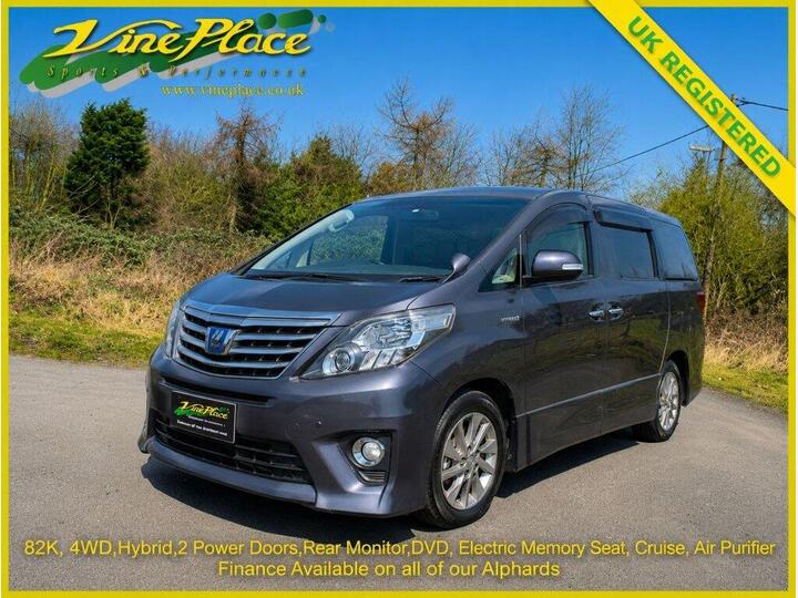 Toyota ALPHARD 2.4 Hybrid SR 4WD, Auto, 7 Seats + FINANCE AT Www.vineplace.co.uk + Toyota ALPHARD 2.4 Hybrid SR 4WD, Auto, 7 Seats + FINANCE AT Www.vineplace.co.uk +