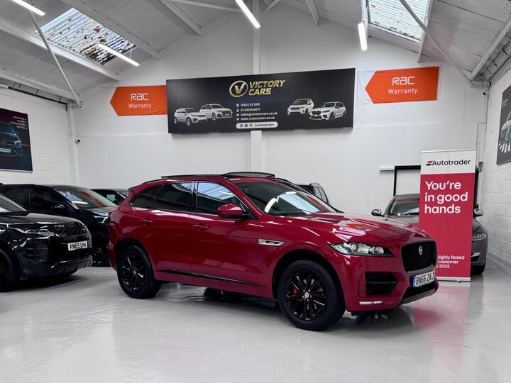 Jaguar F-PACE 2.0 D180 R-Sport Auto AWD Euro 6 (s/s) 5dr Jaguar F-PACE 2.0 D180 R-Sport Auto AWD Euro 6 (s/s) 5dr