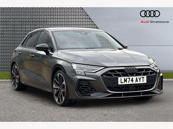 Audi A3 2.0 TFSI Black Edition Sportback S Tronic Quattro Euro 6 (s/s) 5dr