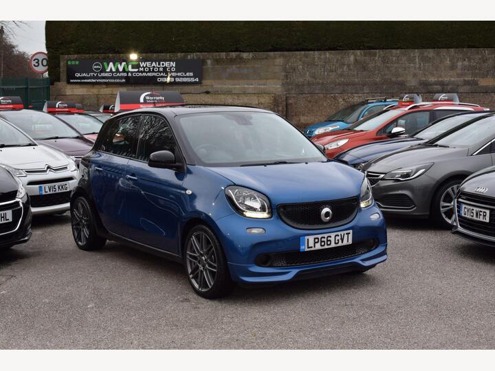 Smart Forfour 0.9T BRABUS Sport (Premium) Twinamic Euro 6 (s/s) 5dr
