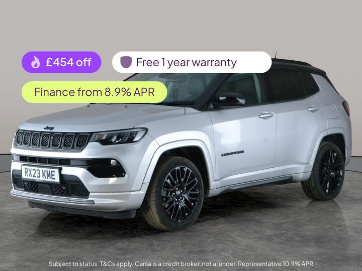 Jeep Compass 1.3 GSE T4 11.4kWh S Auto 4xe Euro 6 (s/s) 5dr