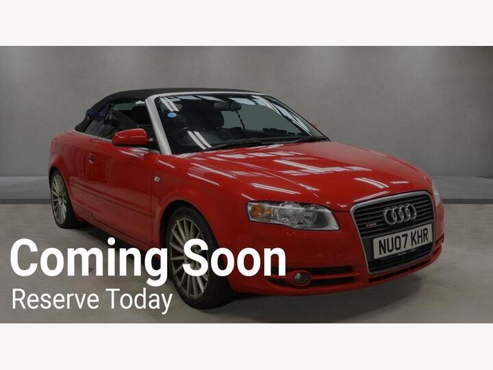 Audi A4 Cabriolet 2.0 TFSI S Line 2dr