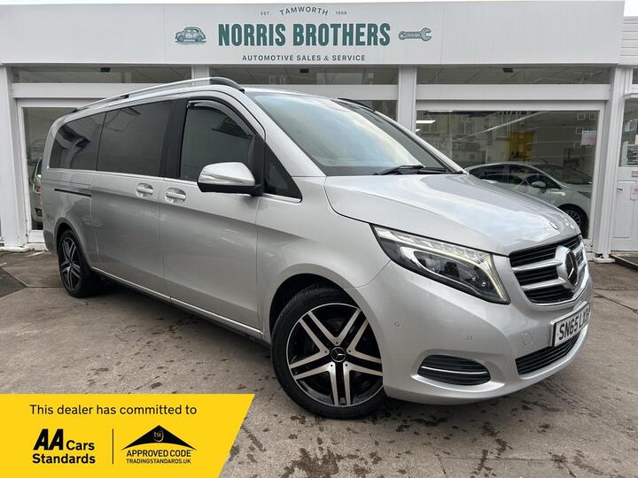 Mercedes-Benz V Class 2.2 V250d BlueTEC Sport G-Tronic+ Euro 6 (s/s) 5dr 8 Seat XLWB