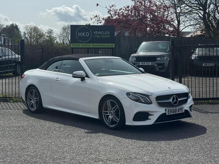 Mercedes-Benz E Class 2.0 E220d AMG Line (Premium) Cabriolet G-Tronic+ Euro 6 (s/s) 2dr