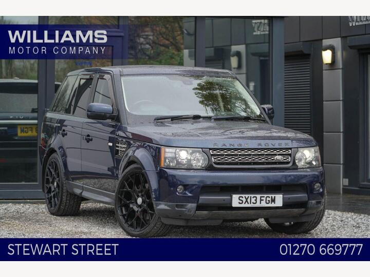 Land Rover RANGE ROVER SPORT 3.0 SD V6 HSE Black Auto 4WD Euro 5 5dr