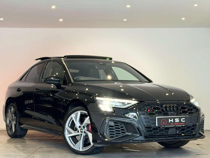 Audi S3 2.0 TFSI Black Edition S Tronic Quattro Euro 6 (s/s) 4dr