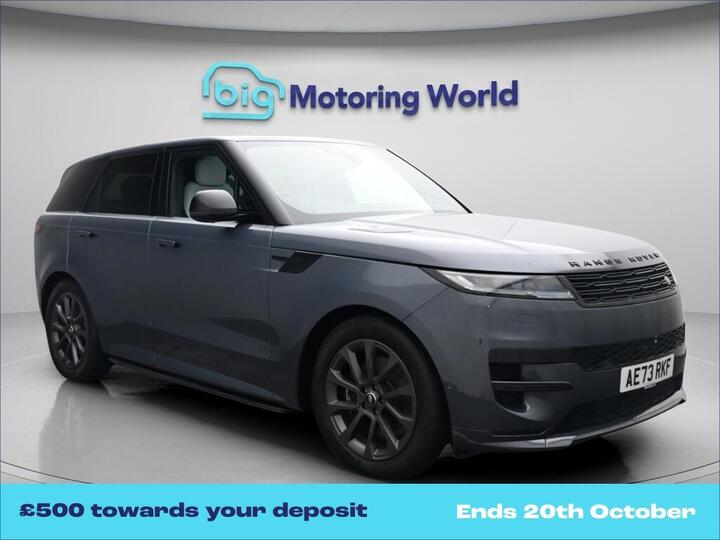 Land Rover Range Rover Sport 3.0 P440e 38.2kWh Dynamic SE Auto 4WD Euro 6 (s/s) 5dr