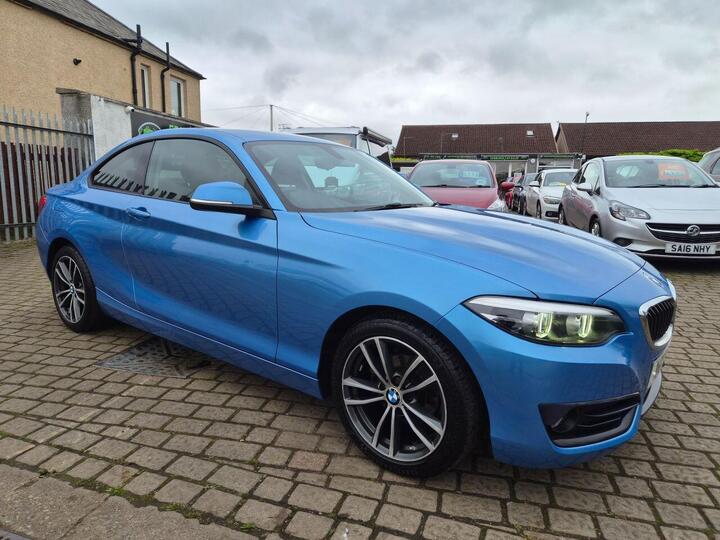 BMW 2 SERIES 2.0 218d Sport Auto Euro 6 (s/s) 2dr