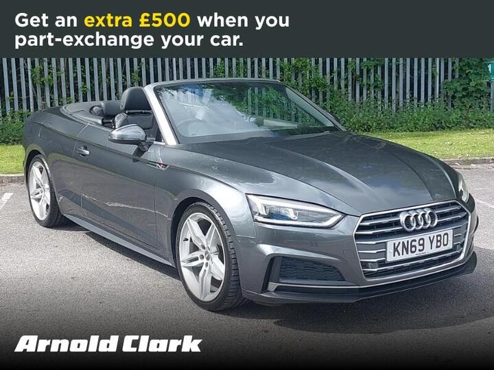 Audi A5 Cabriolet 2.0 TFSI 40 S Line S Tronic Euro 6 (s/s) 2dr
