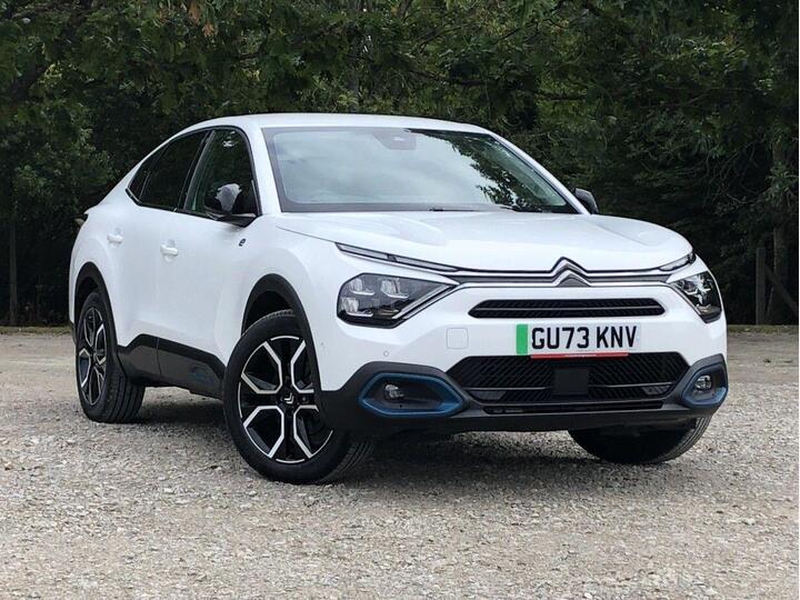 Citroen E-C4 X 50kWh Shine Plus Fastback Auto 4dr (7.4kW Charger) Citroen E-C4 X 50kWh Shine Plus Fastback Auto 4dr (7.4kW Charger)