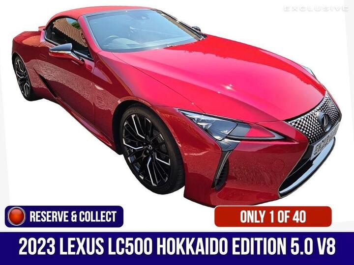Lexus LC 5.0 500 V8 Hokkaido Edition Auto Euro 6 2dr
