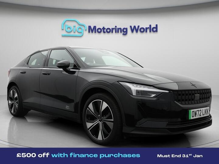 Polestar Polestar 2 Single Motor 69kWh Standard Range Fastback Auto FWD 5dr
