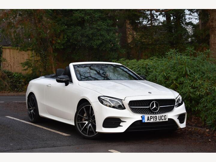 Mercedes-Benz E Class 3.0 E450 V6 AMG Line Cabriolet G-Tronic+ 4MATIC Euro 6 (s/s) 2dr